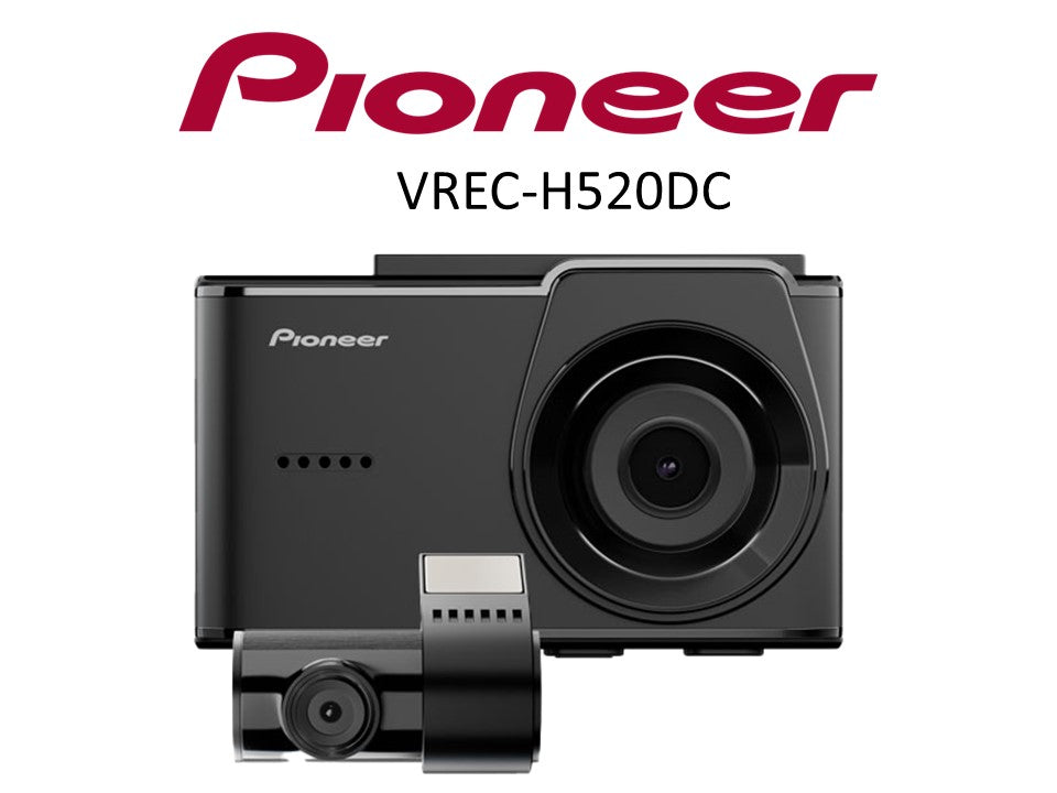 Pioneer VREC-H520DC Front & Back Dashcam