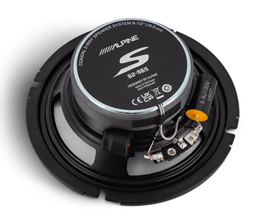 Alpine S2-S65 6.5" Coaxial 2 Way - Car Speaker