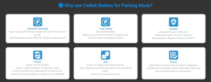 Cellink Neo 7+ Extended Batty Pack for Dashcam