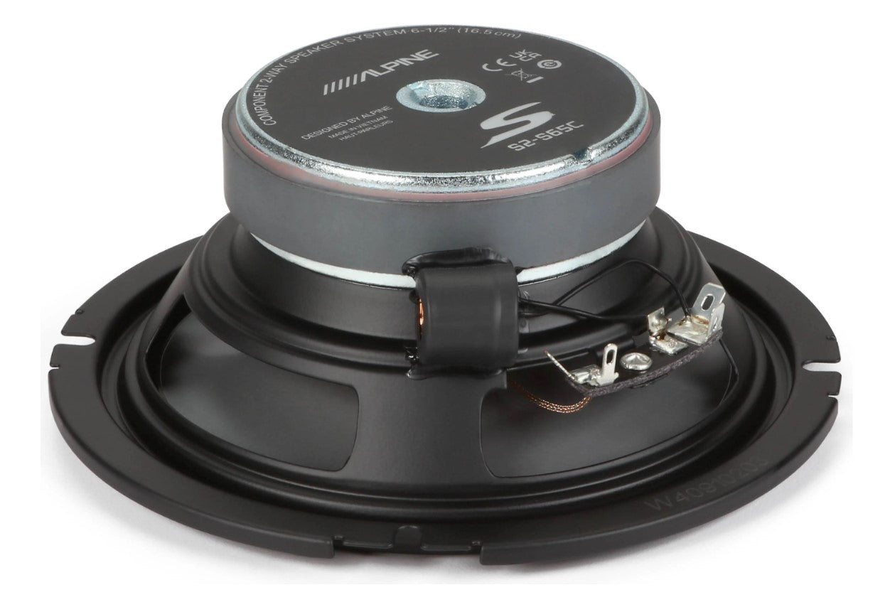 Alpine S2-S65C 6.5" COMPONENT 2 - WAY CAR SPEAKER