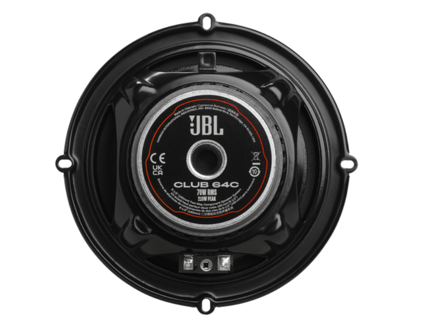 JBL CLUB 64C 6.5" Two-Way Component Car Automotive Speakers