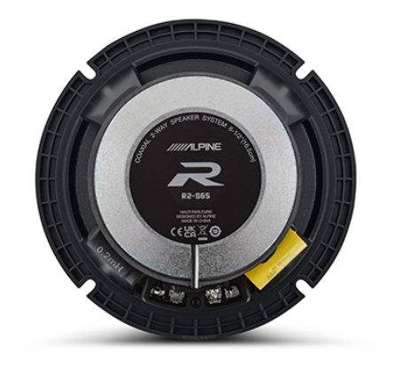 Alpine R2-S65 6.5" 2 Way Coaxial Car Speakers