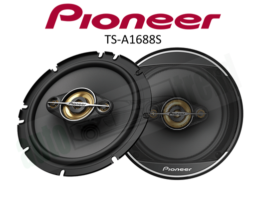 Pioneer TS-A1688S 6.5" 4-Way Car Speakers