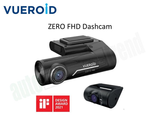 Vueroid ZERO 2CH FHD Car Dashcam